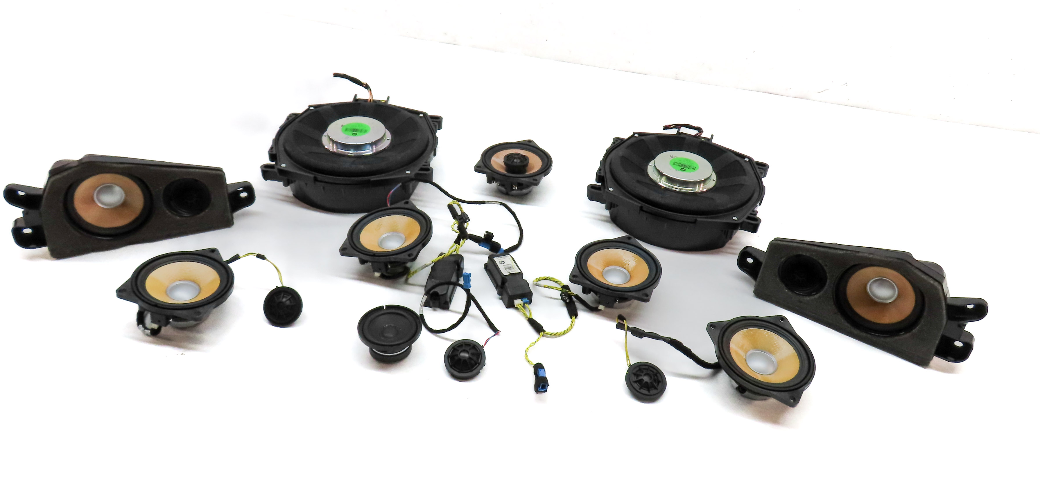 2012 BMW X6 M X6M ///M (E71) RADIO STEREO AUDIO SOUND SYSTEM HIFI SPEAKER SET/15 — exact item pictured